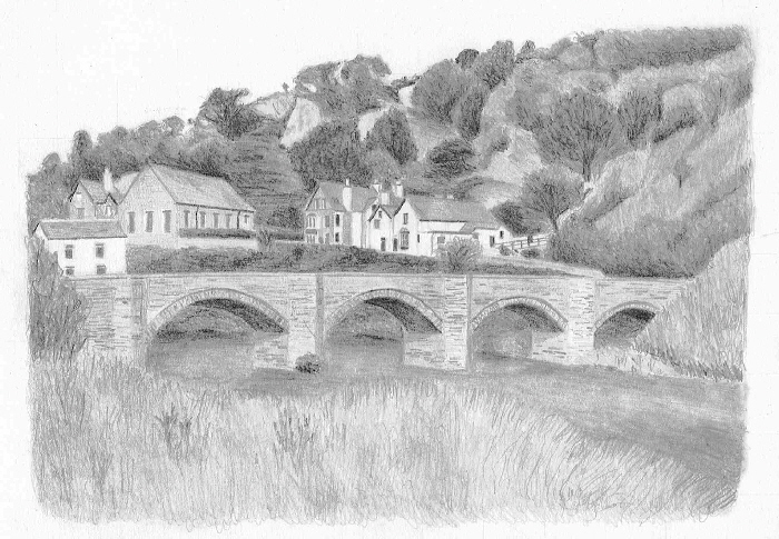 Carroge Village & Bridge